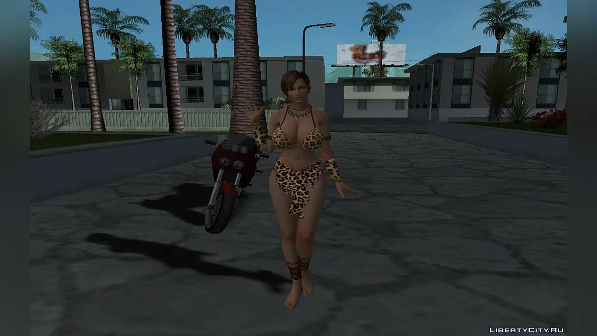 DOA中的丽莎·汉密尔顿 / GTA San Andreas