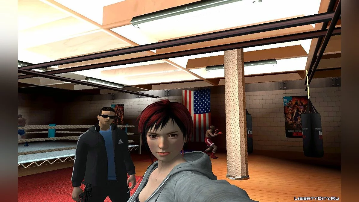 Mila de DOA5LR en costume / GTA San Andreas