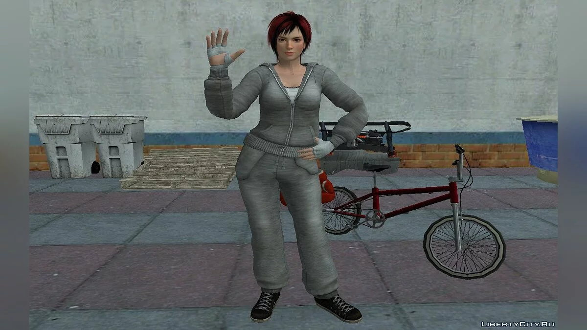 Mila de DOA5LR en costume / GTA San Andreas