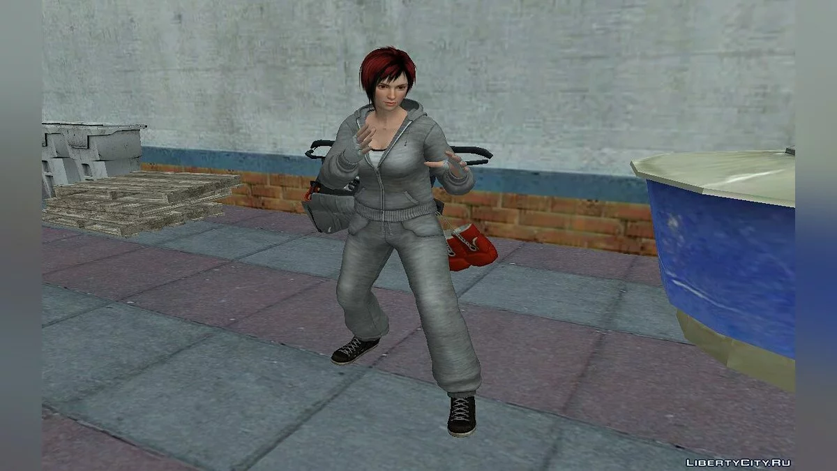 Mila de DOA5LR en costume / GTA San Andreas