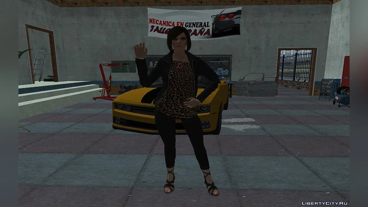 Natalia Zverovna from GTA 5 / GTA San Andreas