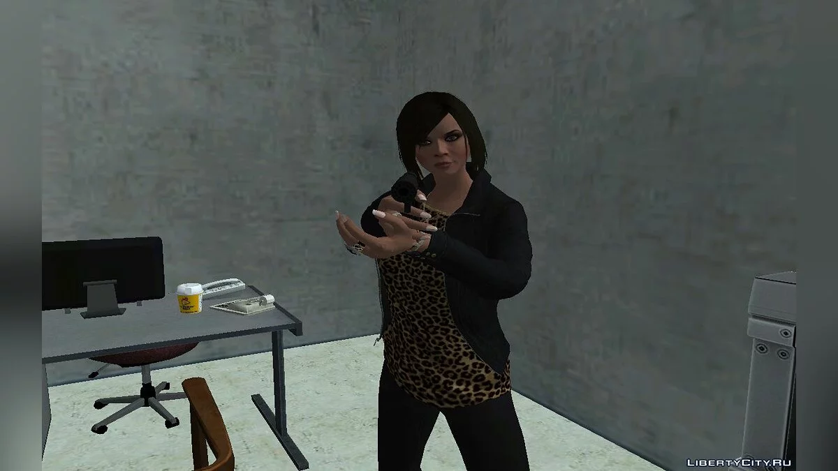 Natalia Zverovna from GTA 5 / GTA San Andreas