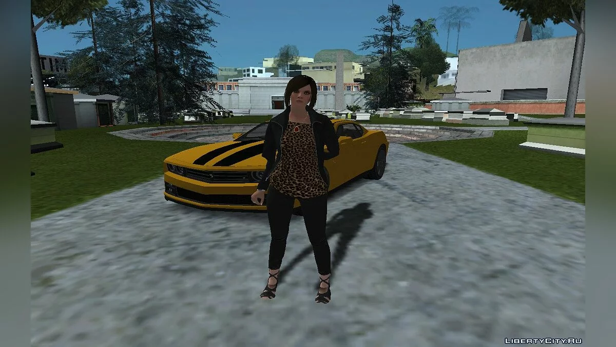 Natalia Zverovna from GTA 5 / GTA San Andreas