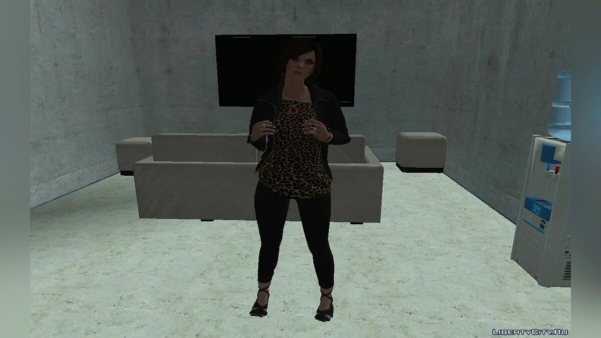 Natalia Zverovna from GTA 5 / GTA San Andreas