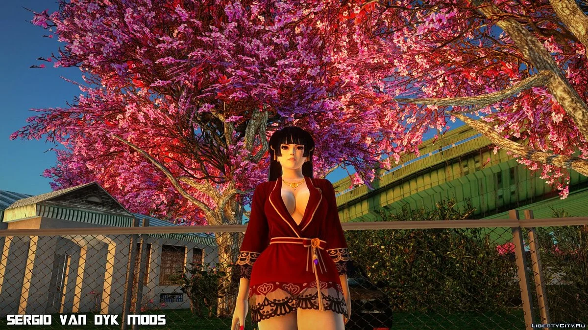 نيوتينغو - فلفت تايم روج من Dead or Alive Xtreme Venus Vacation / جي تي إيه سان أندرياس