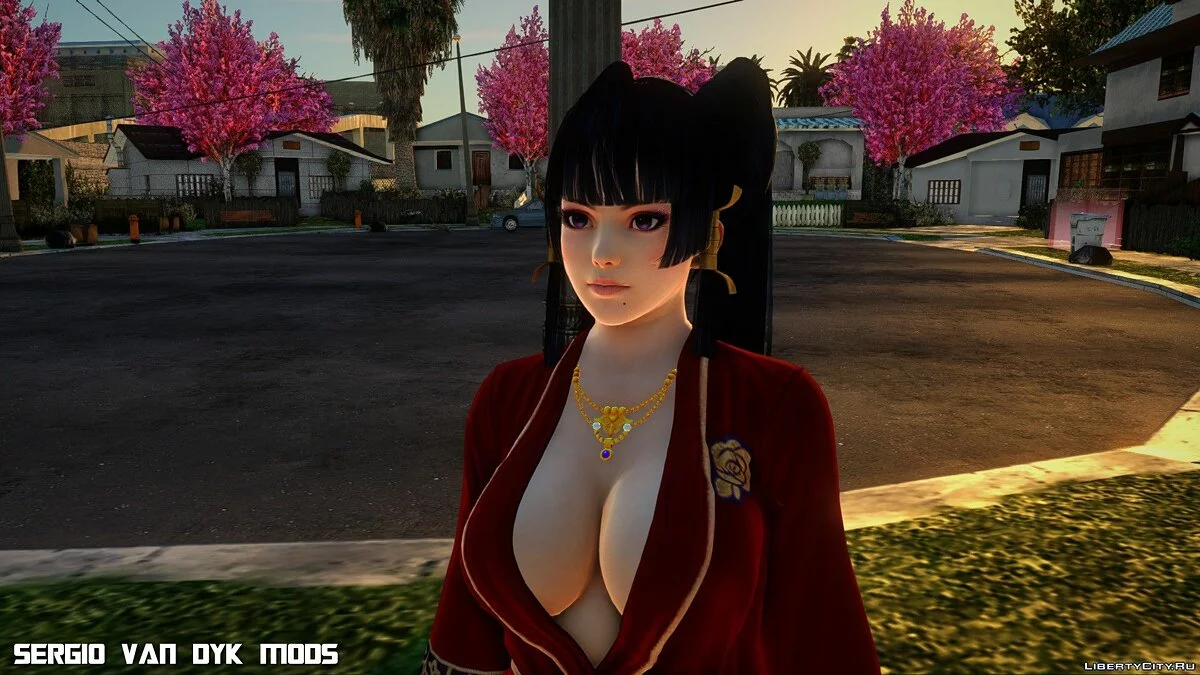 نيوتينغو - فلفت تايم روج من Dead or Alive Xtreme Venus Vacation / جي تي إيه سان أندرياس