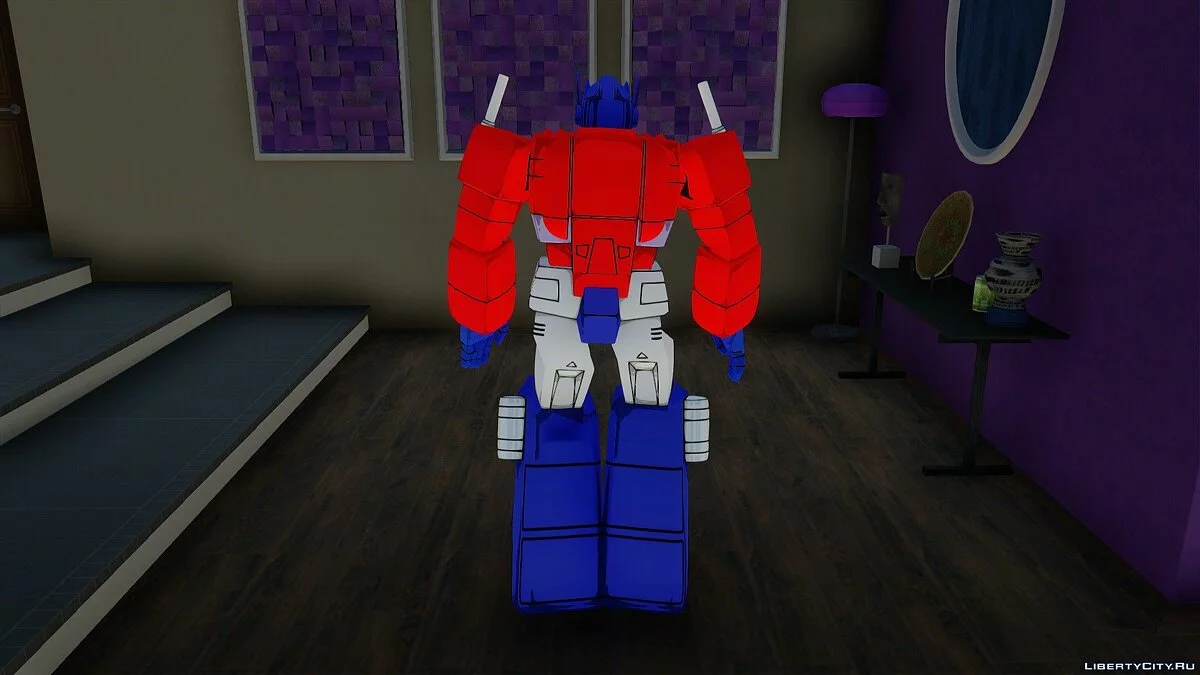 Optimus Prime from Transformers Devastation / GTA San Andreas