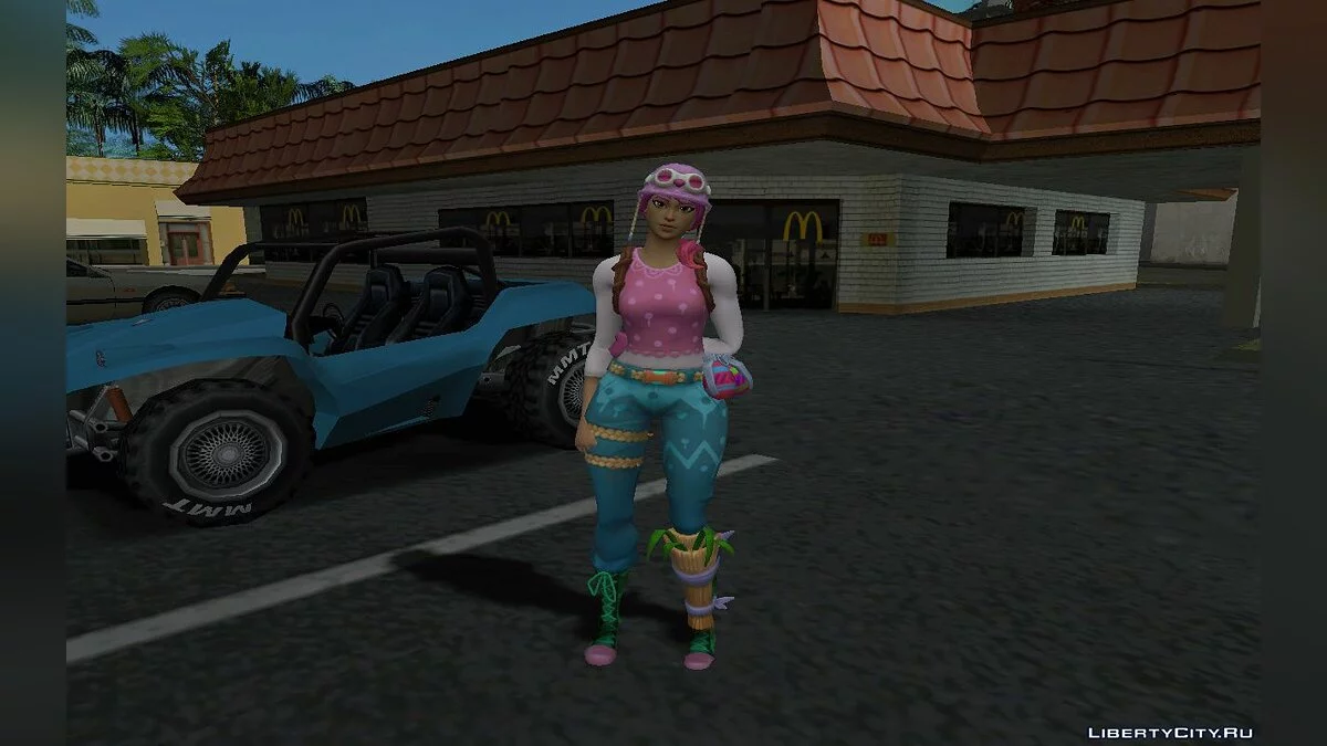 堡垒之夜彩色粉笔 / GTA San Andreas