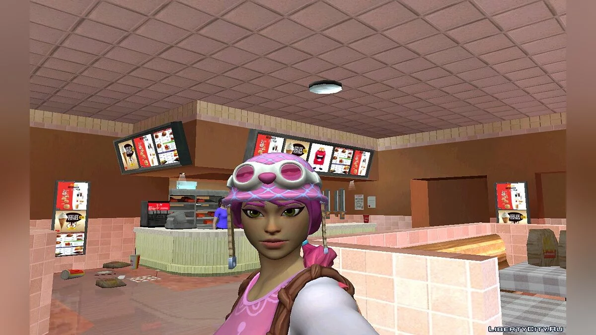 堡垒之夜彩色粉笔 / GTA San Andreas