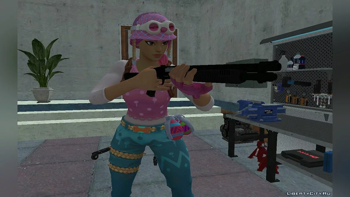 堡垒之夜彩色粉笔 / GTA San Andreas