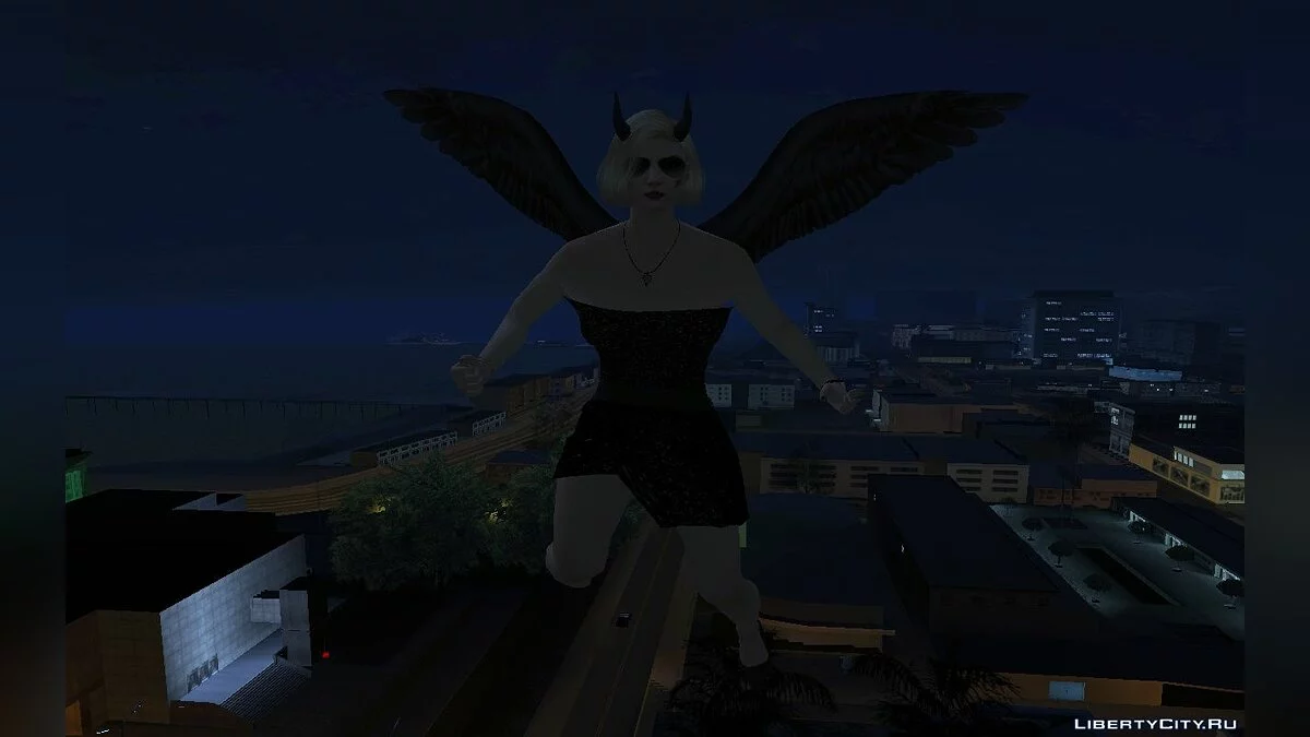 Skin aleatório de mulher loira do GTA Online (Halloween) / GTA San Andreas