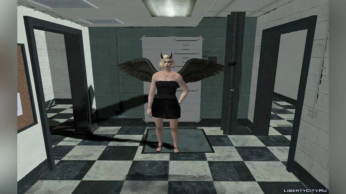 Skin aleatório de mulher loira do GTA Online (Halloween) / GTA San Andreas