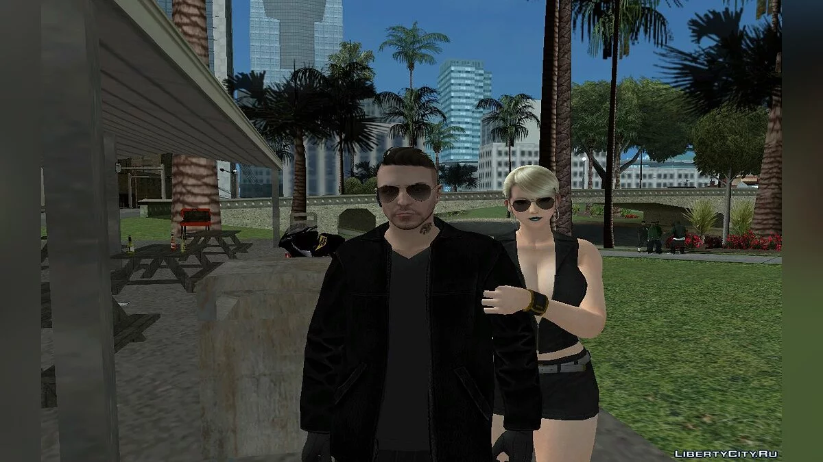 Random Skin from GTA Online #28 - Biker Mafioso / GTA San Andreas