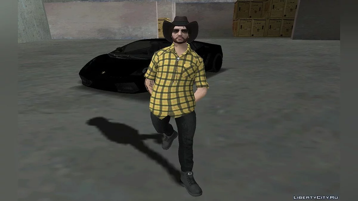 Random Skin from GTA Online #31 - Country Outfit / GTA San Andreas