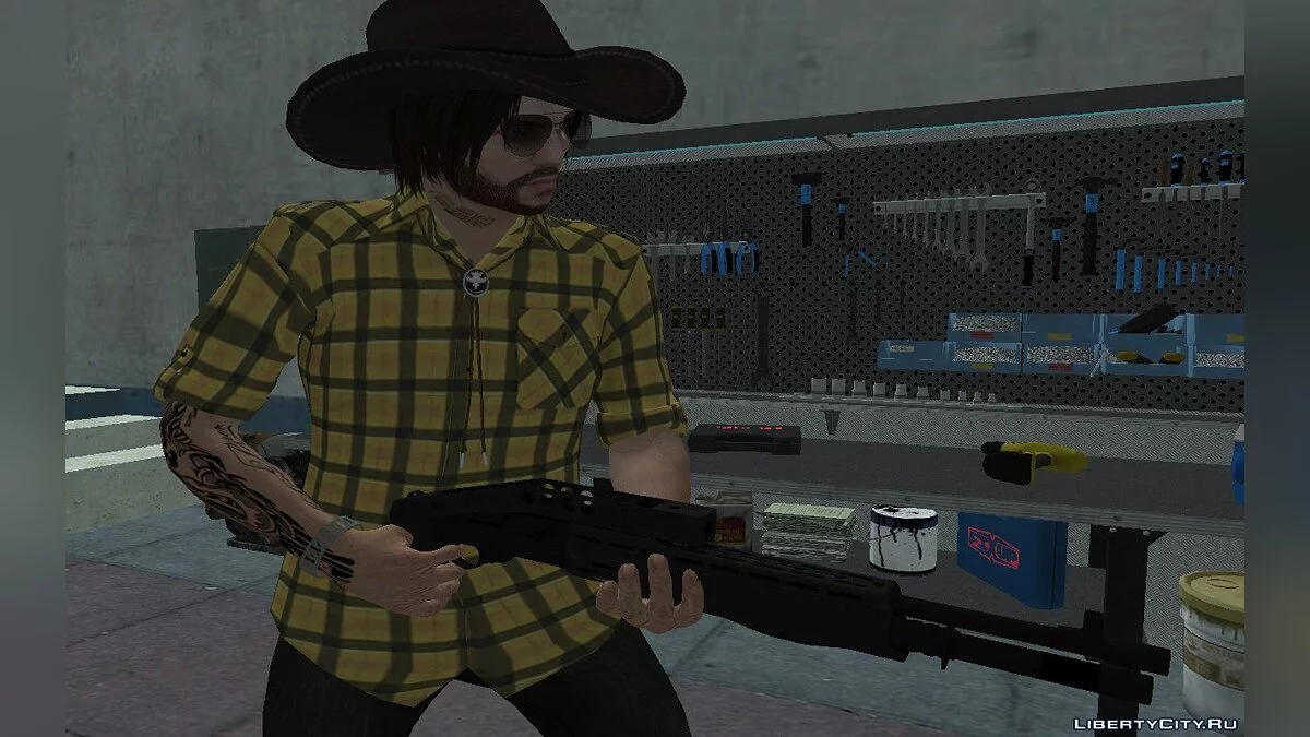 Random Skin from GTA Online #31 - Country Outfit / GTA San Andreas