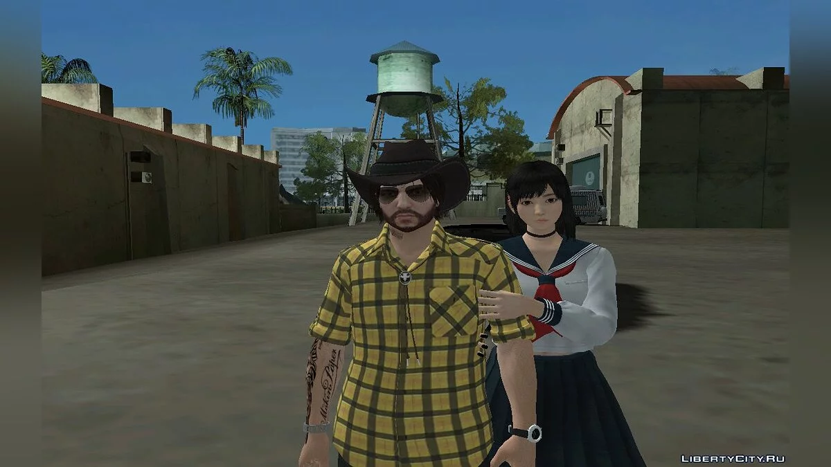 Random Skin from GTA Online #31 - Country Outfit / GTA San Andreas