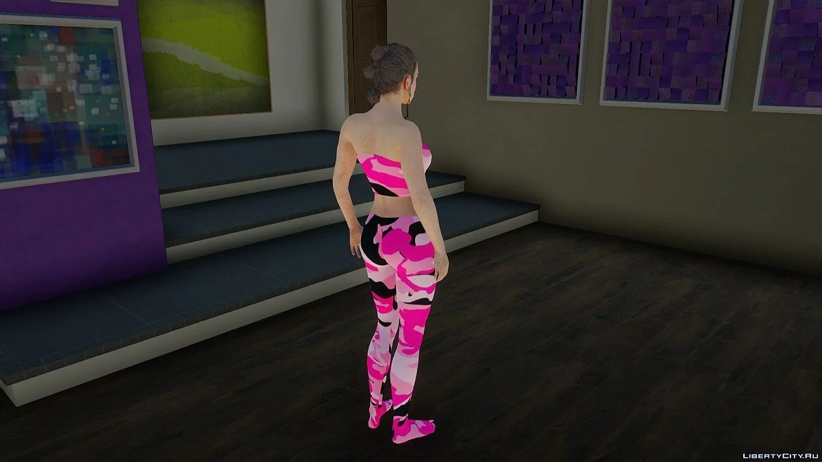 Rey Skywalker in Sportswear / GTA San Andreas