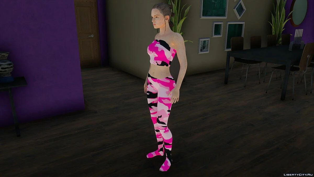 Rey Skywalker in Sportswear / GTA San Andreas
