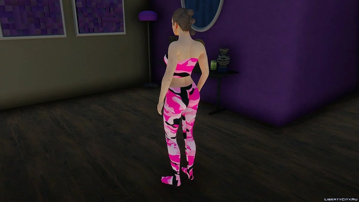 Rey Skywalker in Sportswear / GTA San Andreas