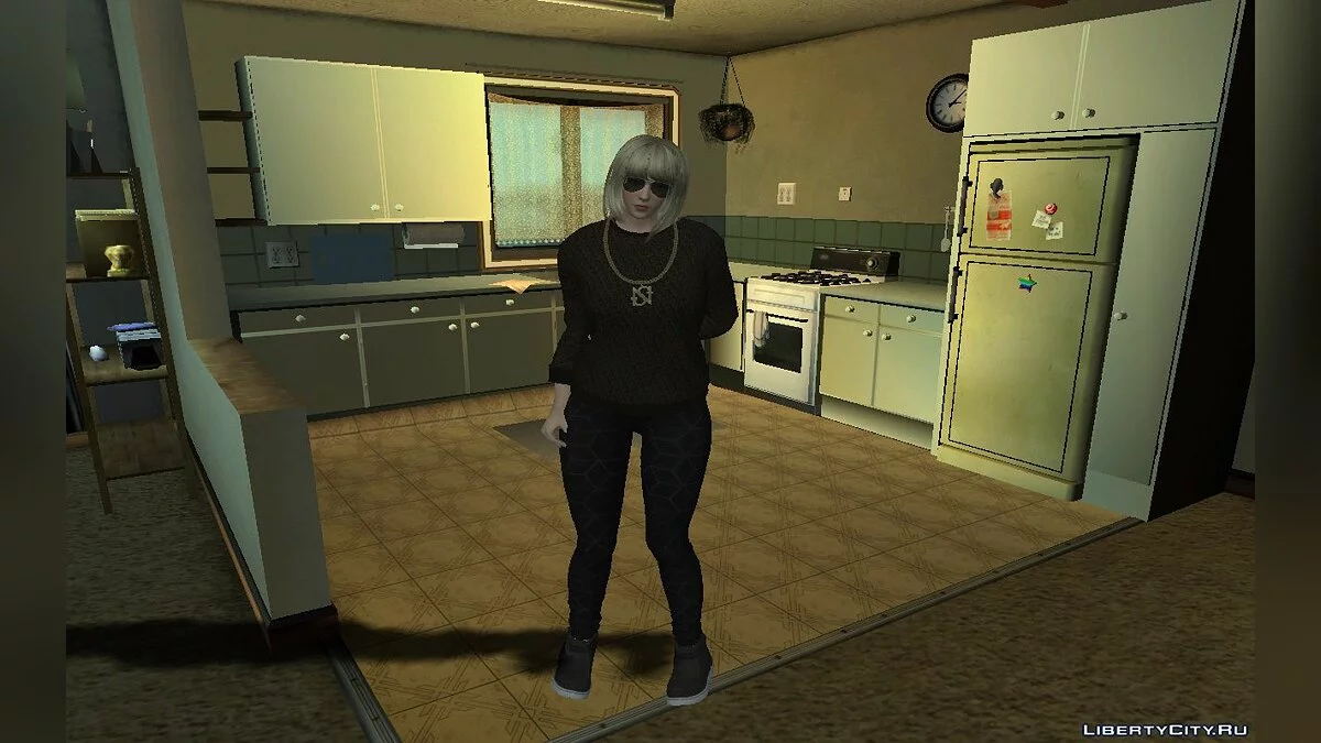 Сара Брайан из DOA в стильном повседневном наряде / GTA San Andreas