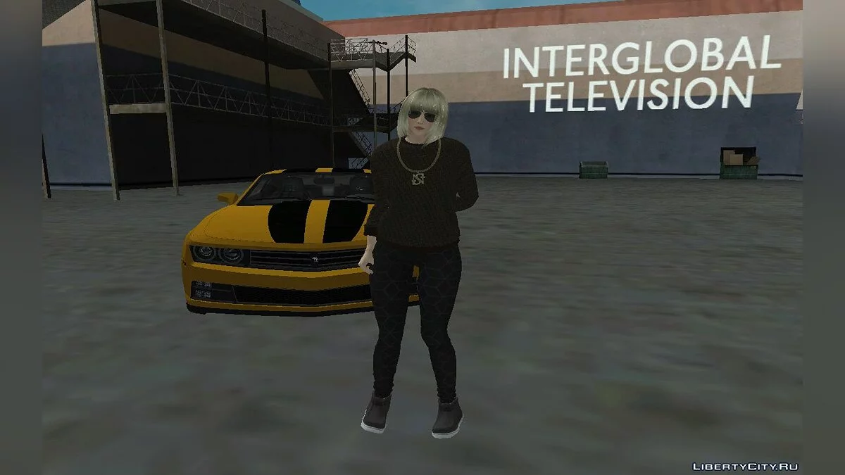 Сара Брайан из DOA в стильном повседневном наряде / GTA San Andreas