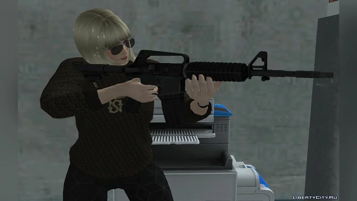 Сара Брайан из DOA в стильном повседневном наряде / GTA San Andreas