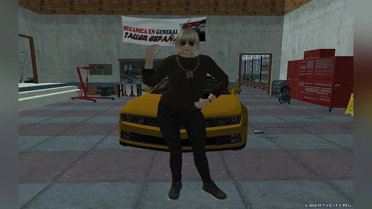 Сара Брайан из DOA в стильном повседневном наряде / GTA San Andreas