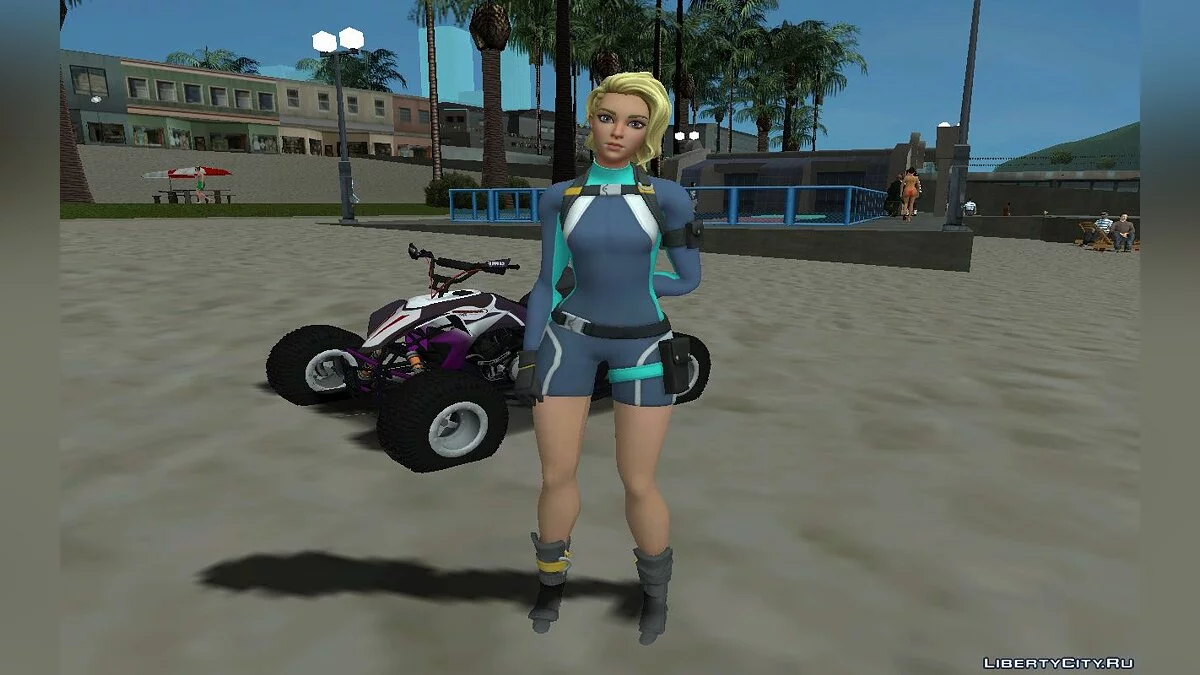 Surfista de Fortnite / GTA San Andreas