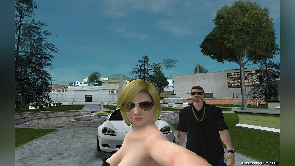 Тина Армстронг из DOA в стильном повседневном наряде / GTA San Andreas