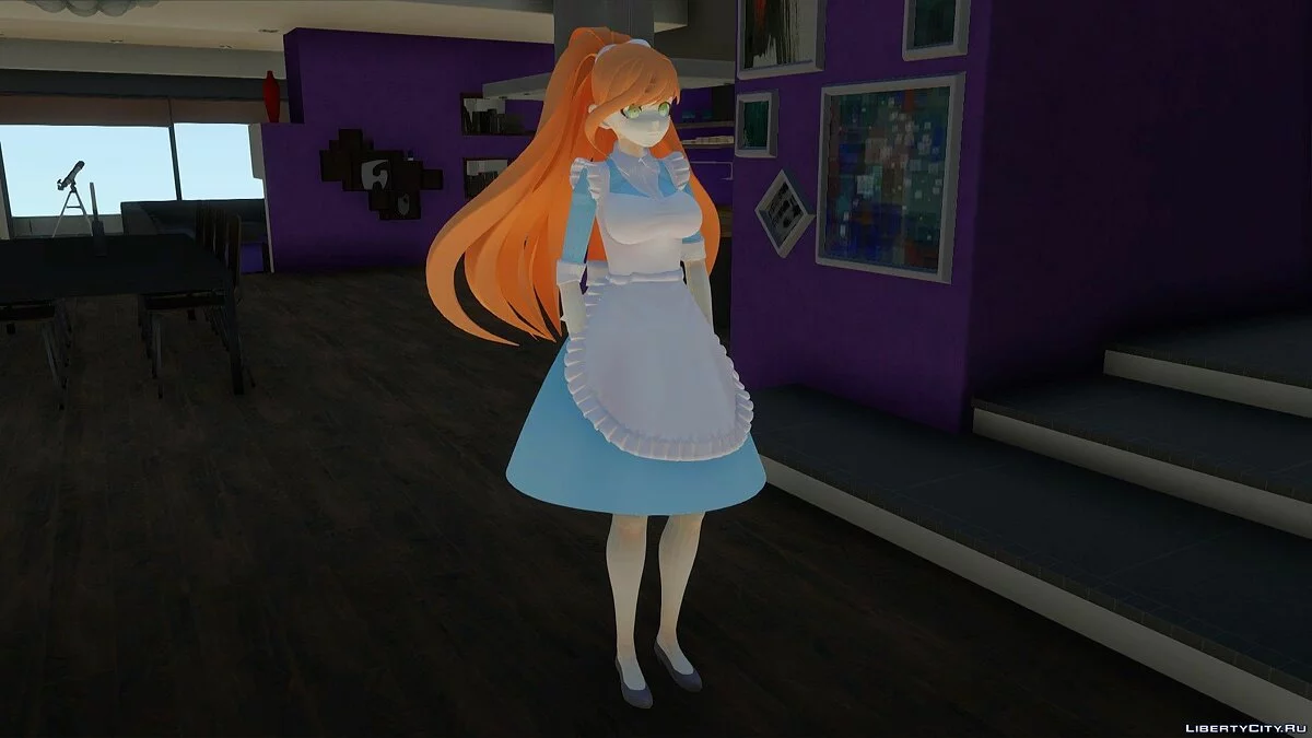 Тиса Юкидзомэ з Danganronpa 3 / GTA San Andreas