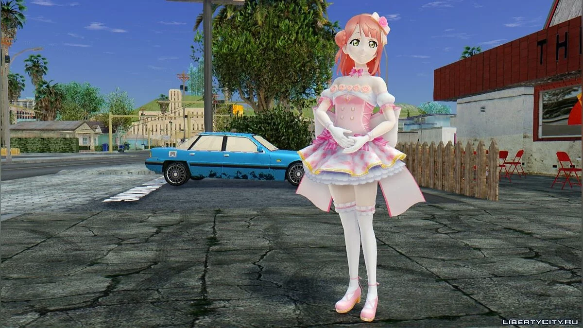 Uehara Ayumu (Yume e no Ippo) / GTA San Andreas
