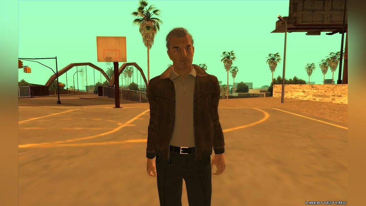 Vito Scaletta in Mafia 3 Jacket / GTA San Andreas