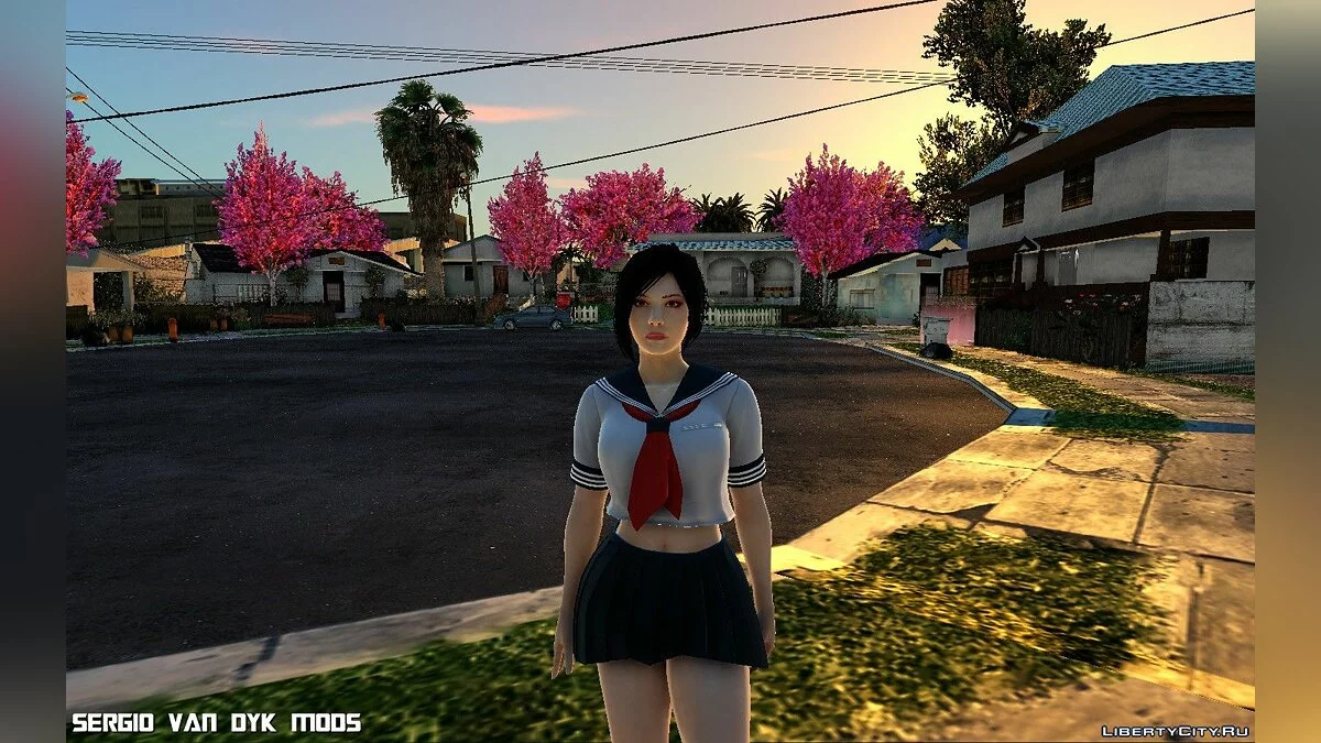 艾达·王的校服 / GTA San Andreas