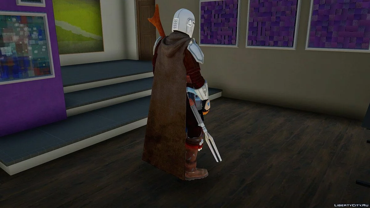 Din Djarin aus The Mandalorian / GTA San Andreas