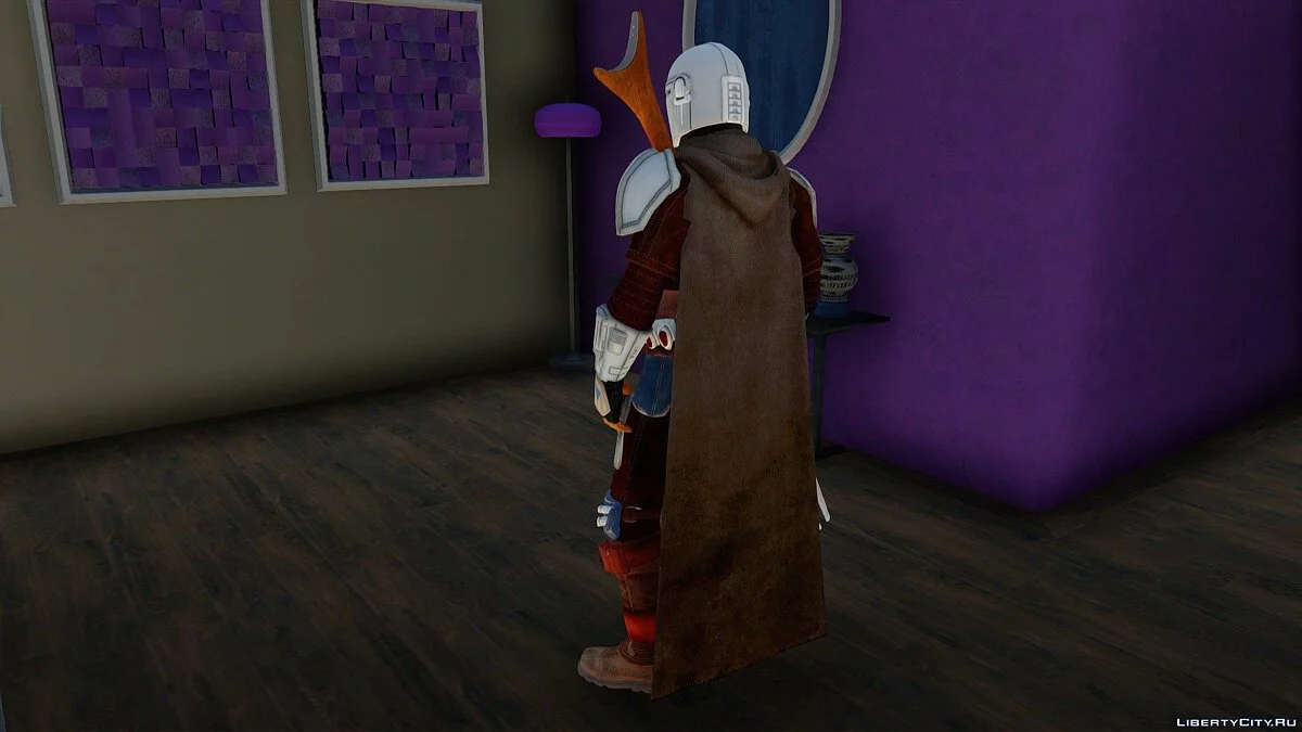 Din Djarin aus The Mandalorian / GTA San Andreas