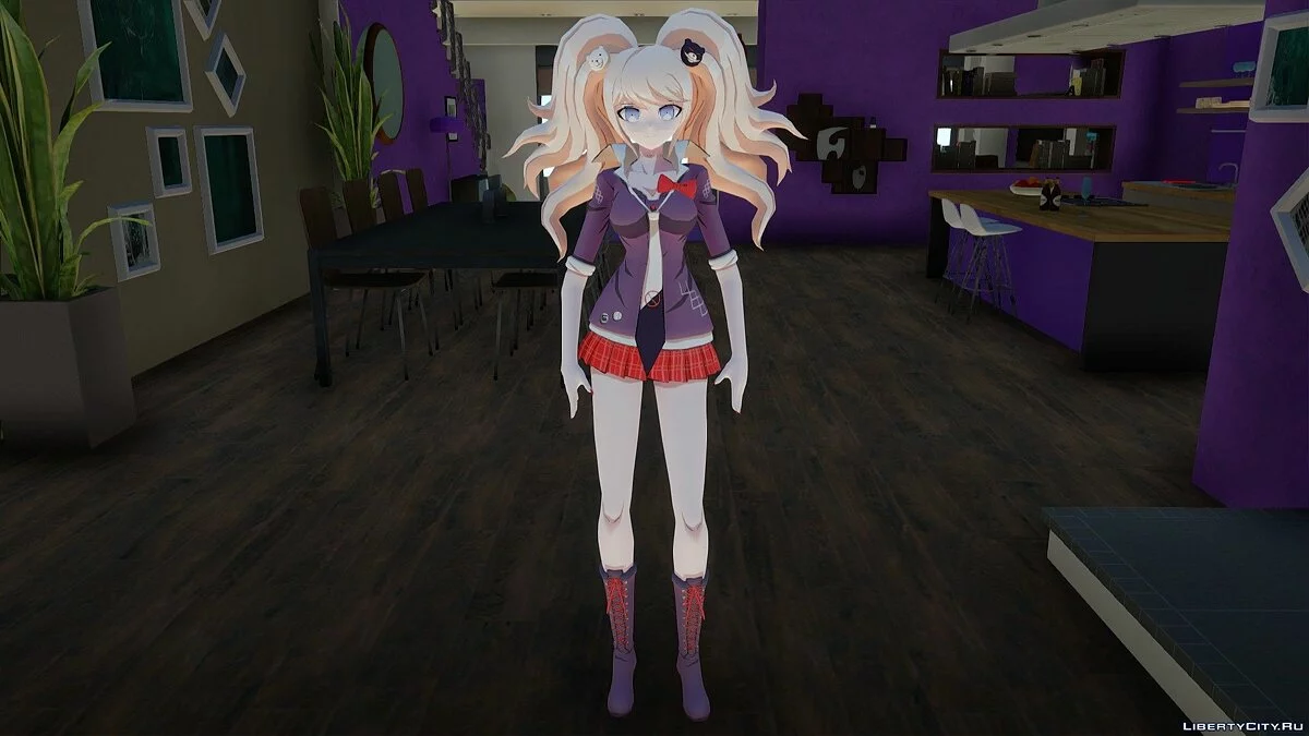 Junko Enoshima aus Danganronpa 3 / GTA San Andreas