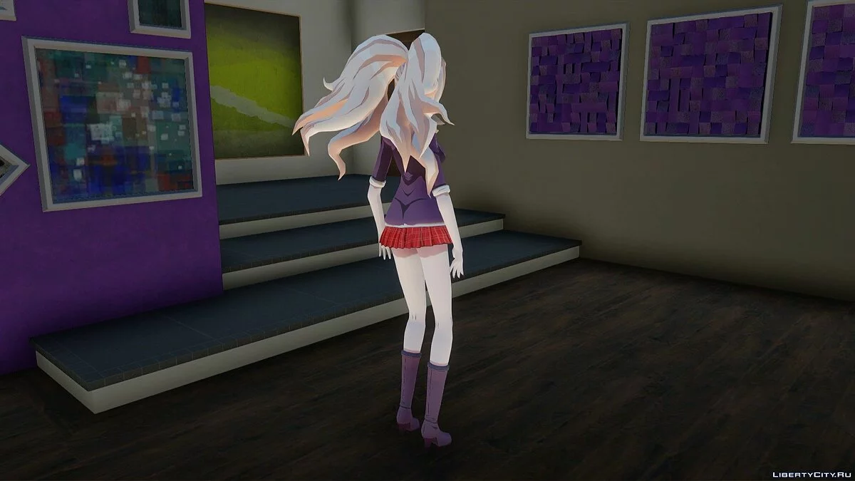Junko Enoshima aus Danganronpa 3 / GTA San Andreas