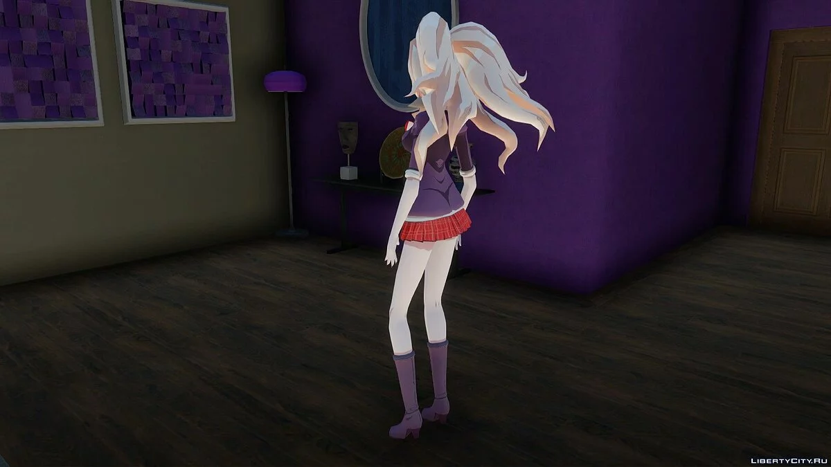 Junko Enoshima aus Danganronpa 3 / GTA San Andreas