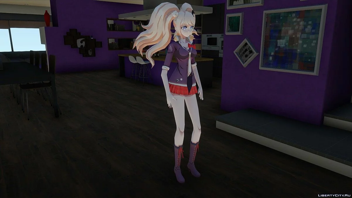 Junko Enoshima aus Danganronpa 3 / GTA San Andreas