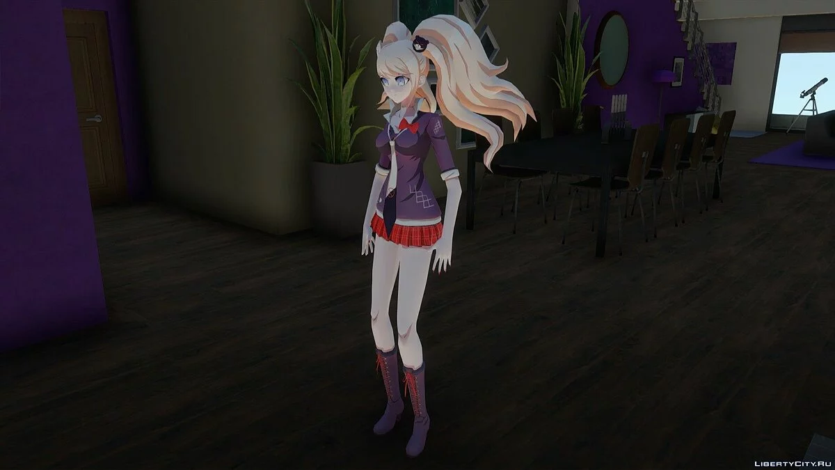 Junko Enoshima aus Danganronpa 3 / GTA San Andreas