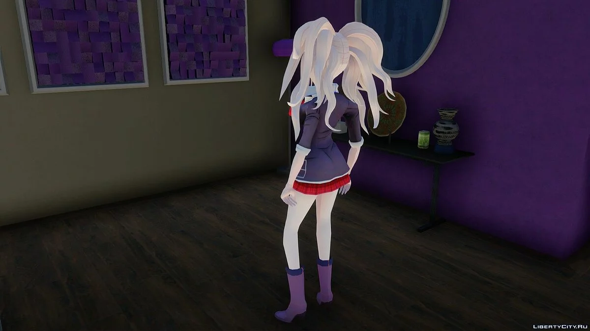 Junko Enoshima de Danganronpa / GTA San Andreas