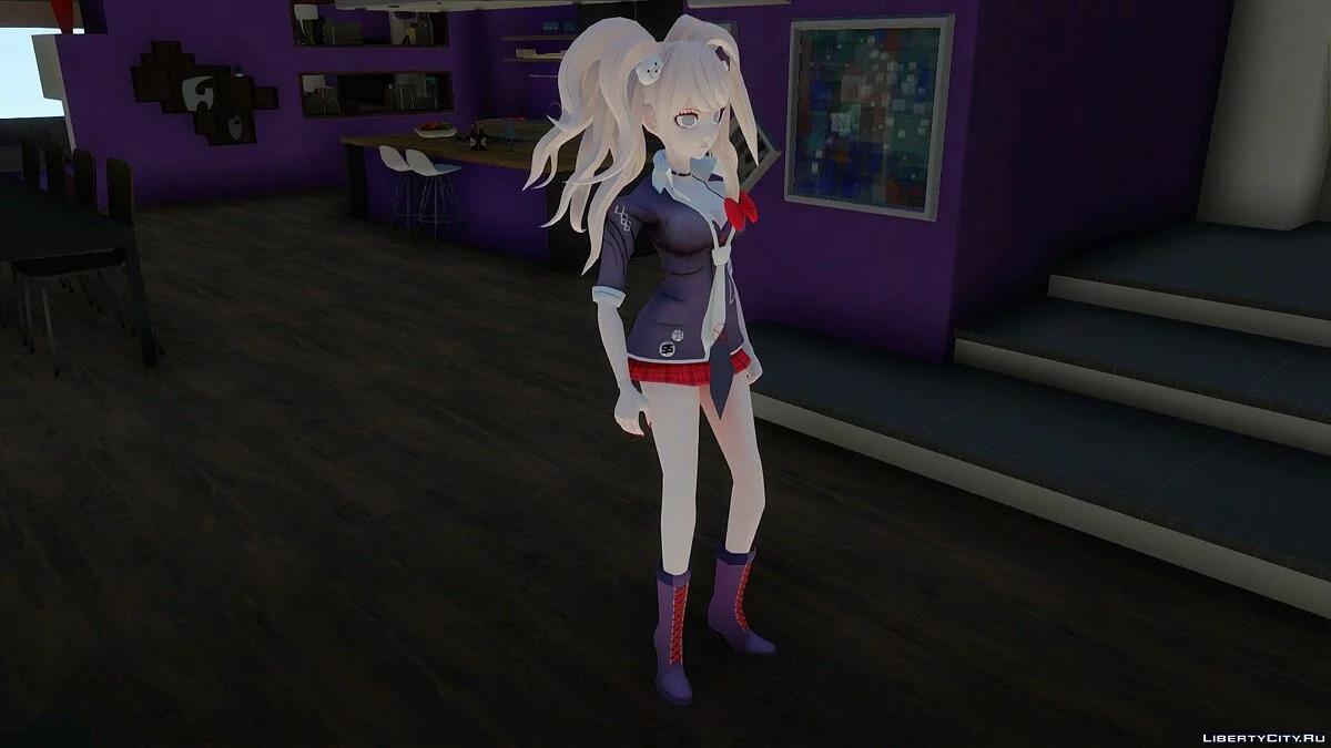 Junko Enoshima de Danganronpa / GTA San Andreas
