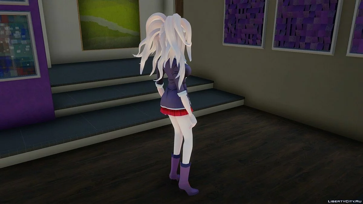 Junko Enoshima de Danganronpa / GTA San Andreas
