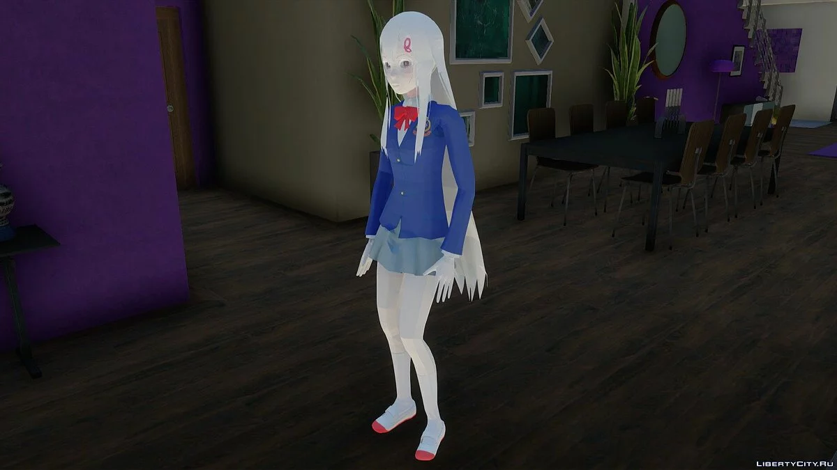 High School Echidna from RE:ZERO / GTA San Andreas