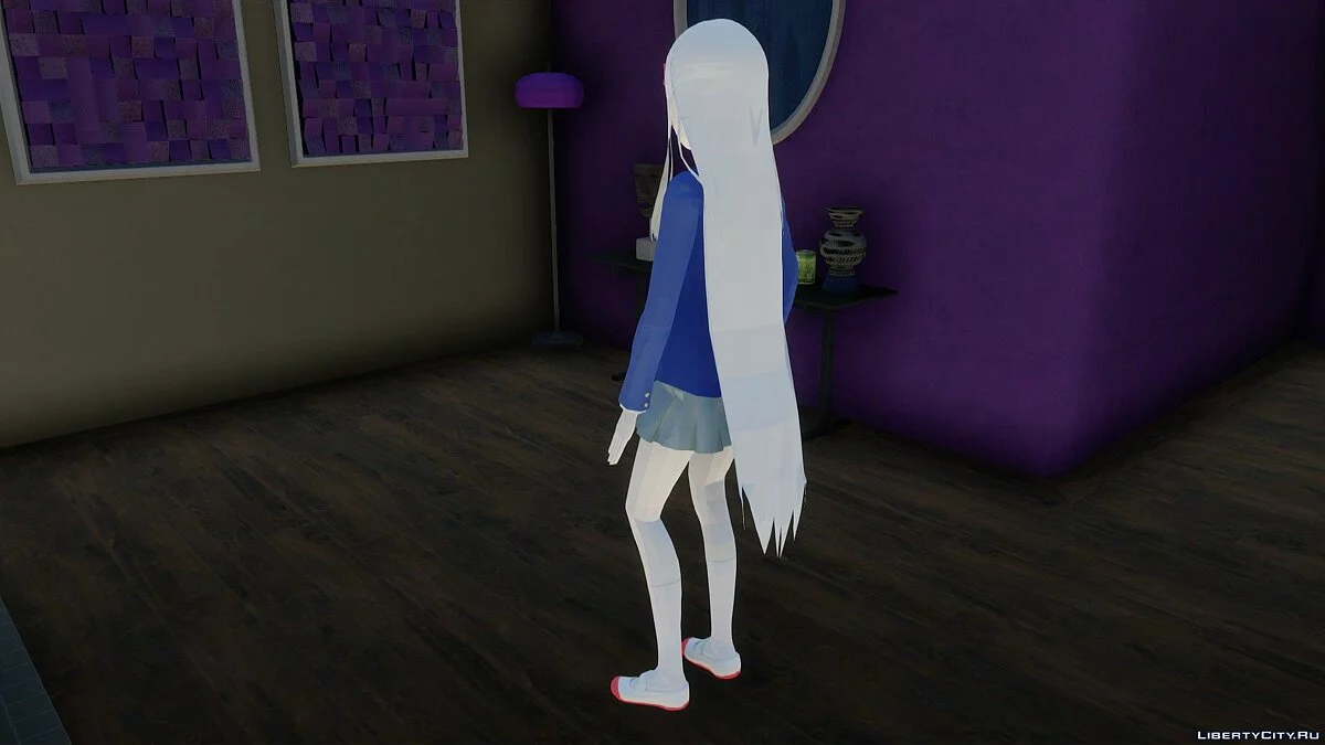 High School Echidna from RE:ZERO / GTA San Andreas