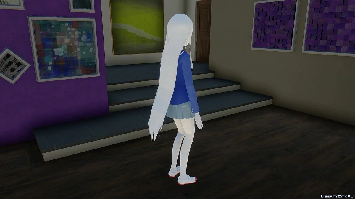 High School Echidna from RE:ZERO / GTA San Andreas