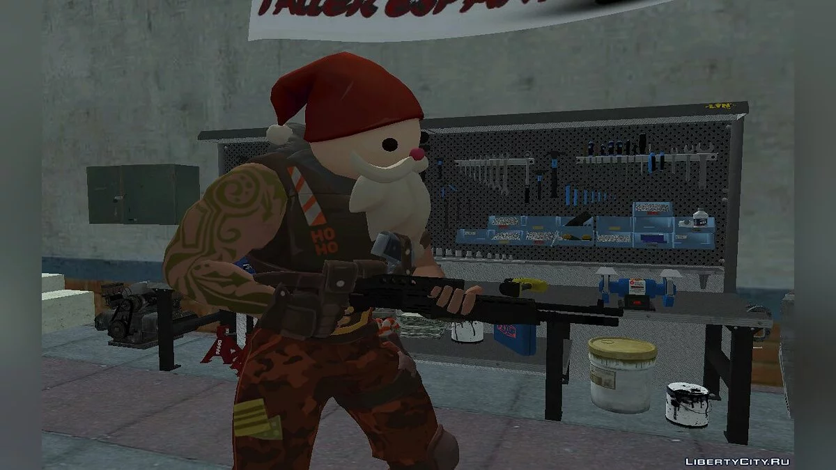 Fortnite 冬季军士 / GTA San Andreas