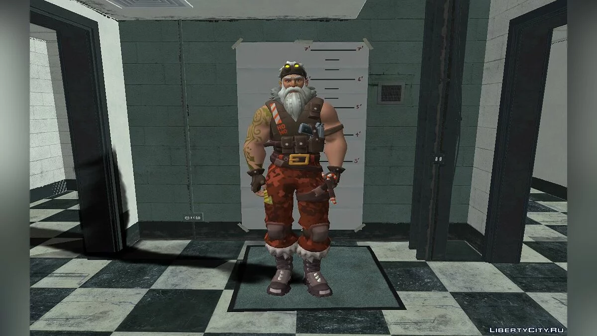 Fortnite 冬季军士 / GTA San Andreas