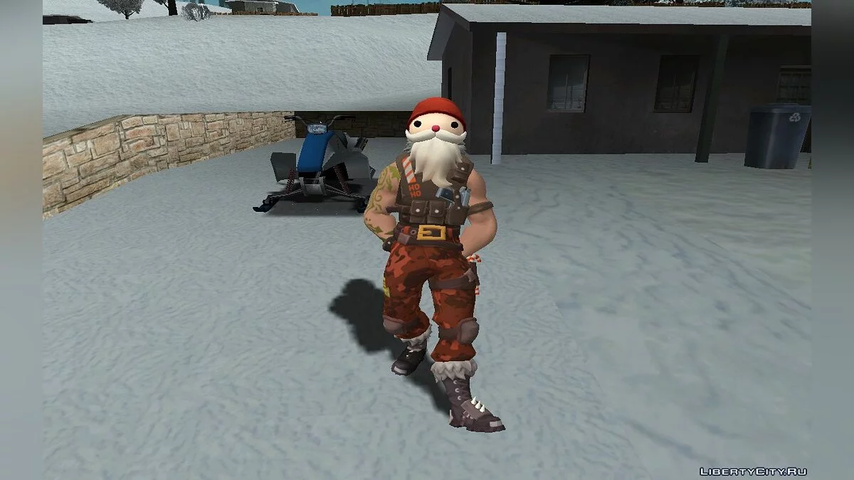 Fortnite 冬季军士 / GTA San Andreas