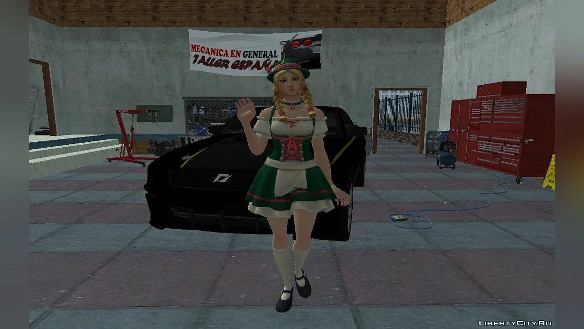 Heidi from Fortnite / GTA San Andreas
